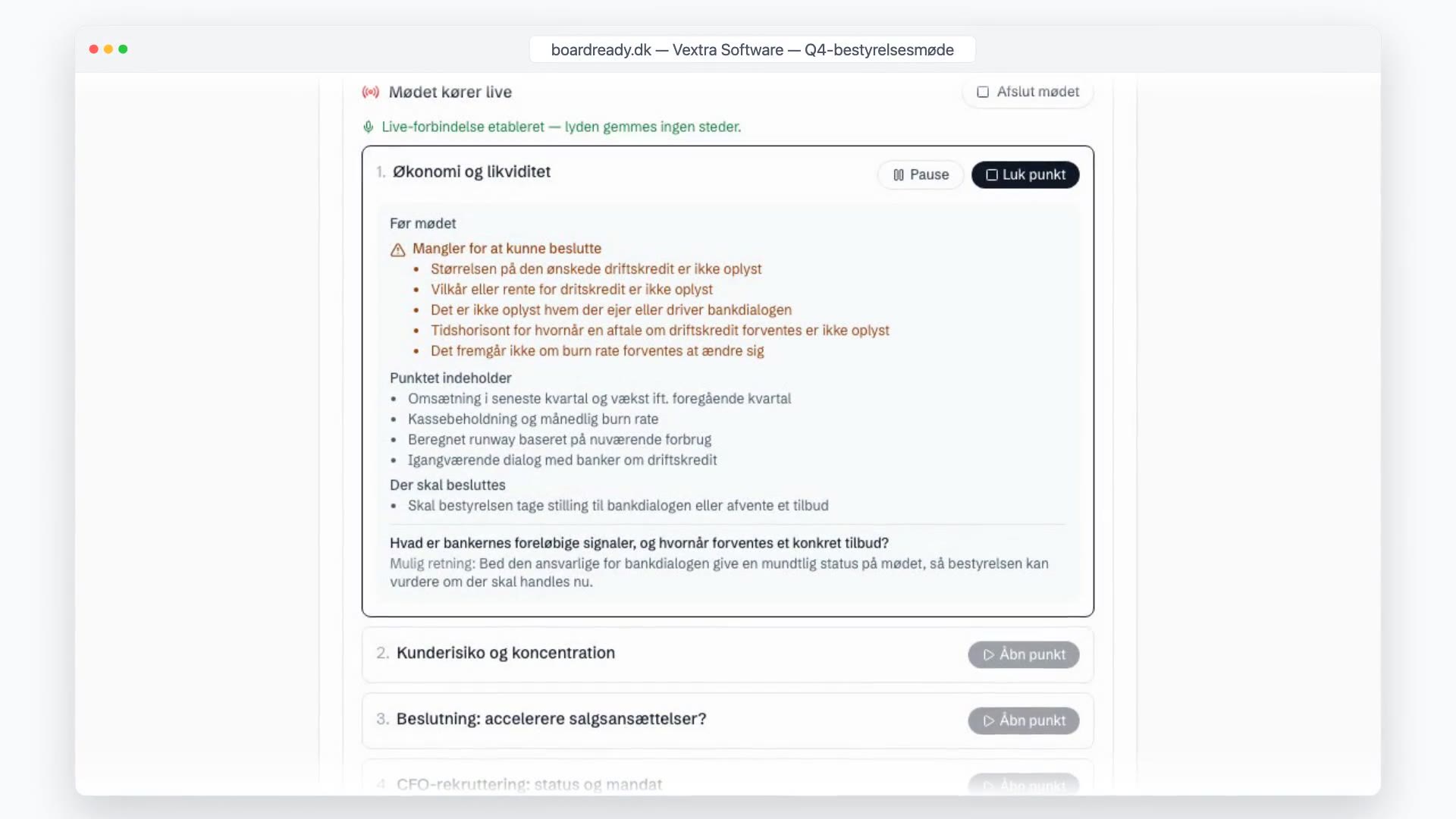 Det virtuelle medlem i bestyrelsesmødet